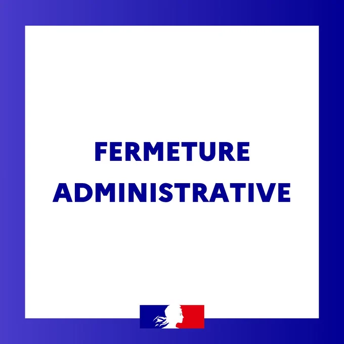Fermeture administrative