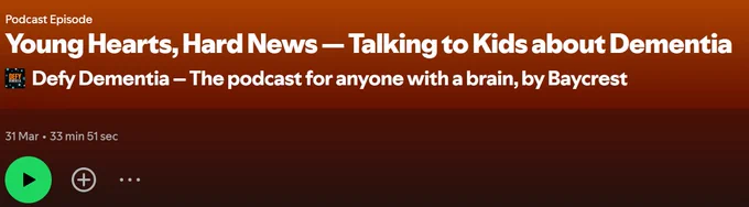 Defy Dementia Podcast.