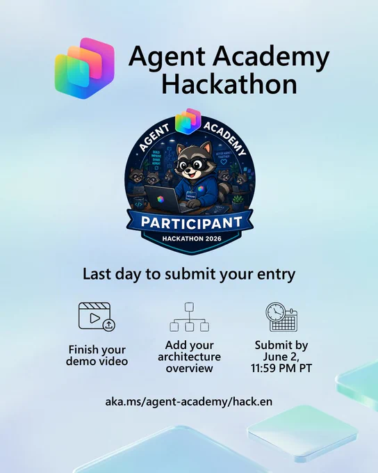 Agent Academy Hackathon - last call