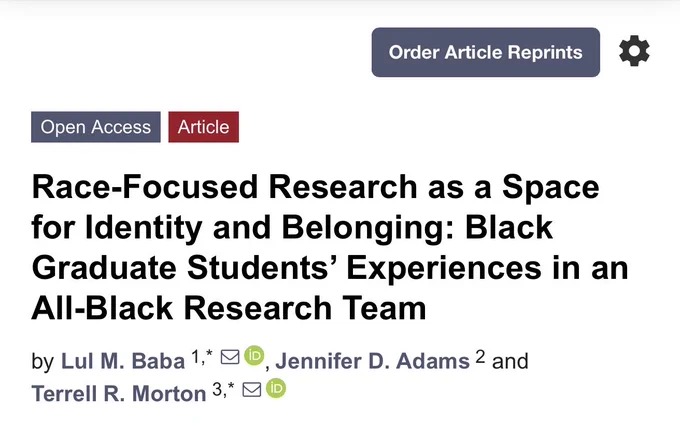 Cover page of article