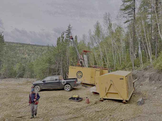 Orbit Garant will mobilize a YS2000 Skid Mounted Drill Rig for the upcoming Wedge 10,000m drill program