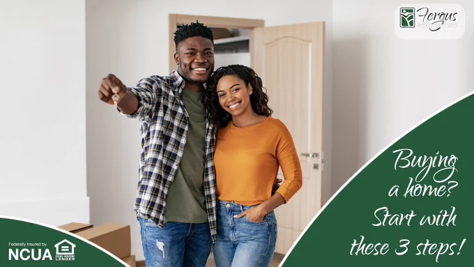 Buying your first home? 🏠

A few smart moves now can make the process much smoother later!

✔️ Keep your DTI under 43%
✔️ Save 2–5% for closing costs
✔️ Avoid opening new loans or cards

Fergus FCU is here to help you prepare with confidence!

Visit the link in our bio to contact us.
