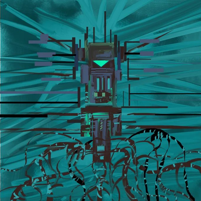 Original artwork created & crafted by Álvaro Morales C, digital artist with a visual disability based in Venezuela.