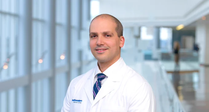 medium close-up photo of Dr. Salah Aoun