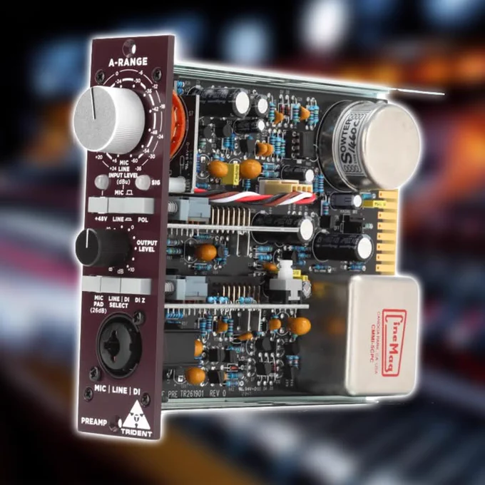 Trident A-Range 500 Series Preamp