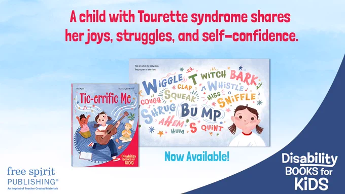Promotional image celebrating the release of Tic-errific Me 