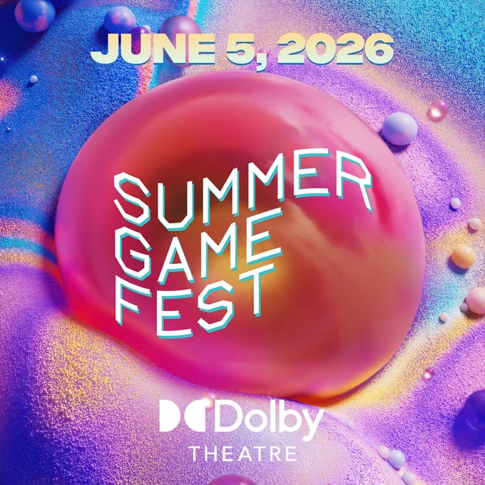 Key art for Summer Game Fest featuring the date (June 5, 2026) and location (Dolby Theatre)