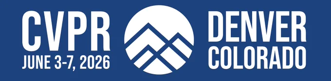 CVPR June 3-7, 2026 Denver Colorado.