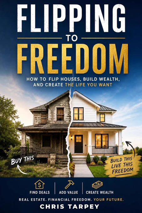 Free Kindle Ebook - Flipping to Freedom: How to Flip Houses, Build Wealth, and Create the Life You Want, by Chris Tarpey