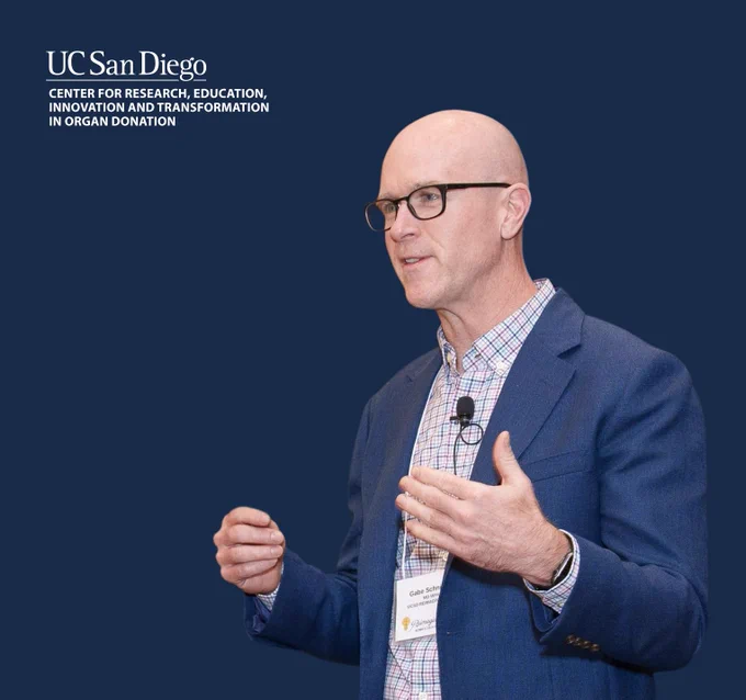 Gabriel Schnickel and UC San Diego REIMAGINE logo