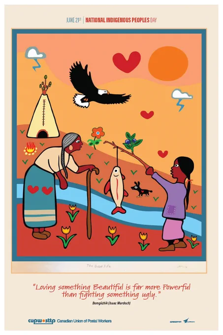 This year’s artwork: “The Good Life” by Isaac Murdoch
