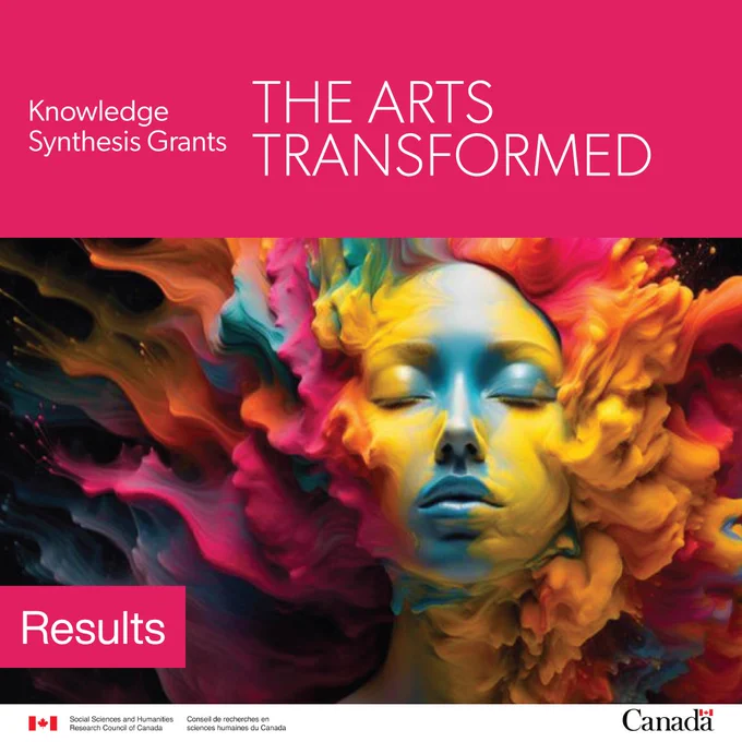 Knowledge Synthesis Grants. The arts transformed. Results. 