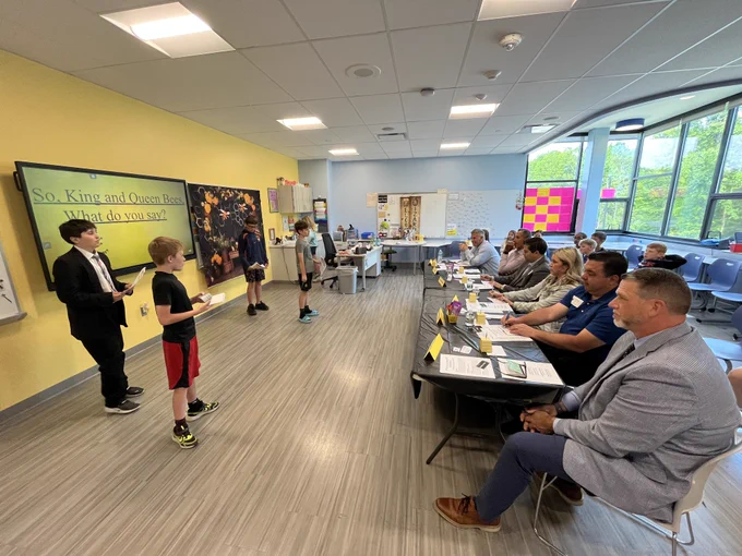 Shark tank presentations