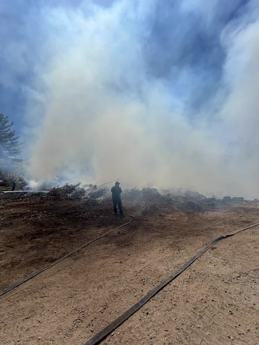 Fire scene
