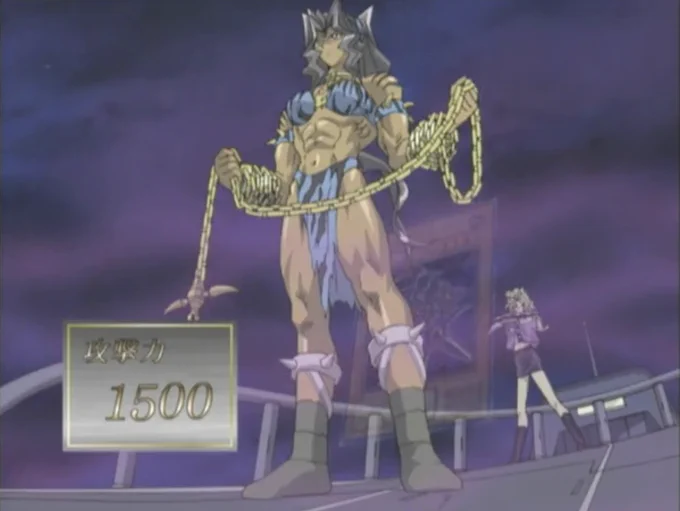 Amazoness Chain Master from the Yugioh anime