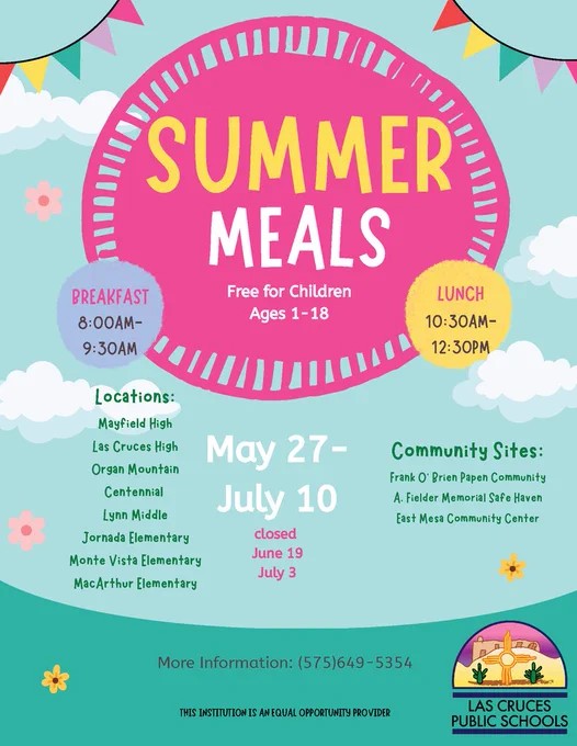 FREE Summer Meals for Kids! 