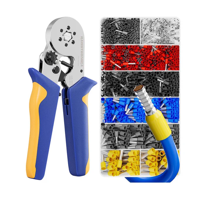 Wire crimper set