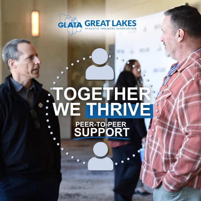 GLATA peer to peer support athletic trainer resources