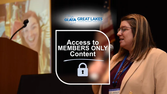 Join the Great Lakes Athletic Trainers Association