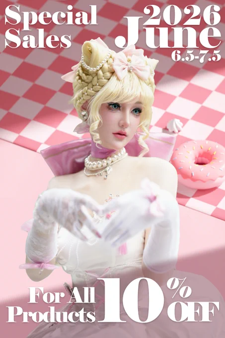 ✨ Dreammask's 2026 June Special ✨

A limited-time monthly promotion is here!
From June 5 to July 5, 2026, enjoy 10% OFF on all products.
Now is the perfect moment to explore your favorite designs and begin your next transformation journey at a special price.

Don’t miss it—this offer is available for a limited time only.