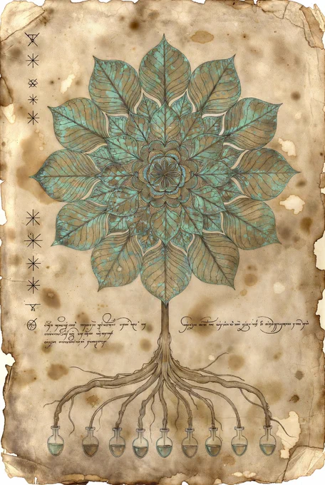 "Entelecheia – Flos Geometriae" Gordon Bergmann