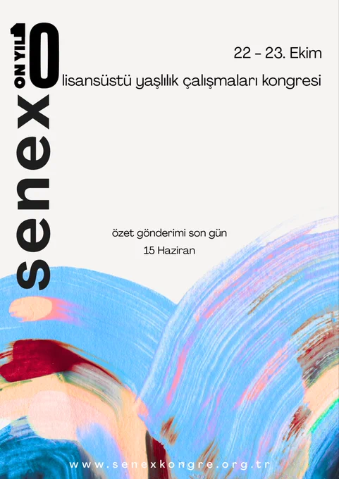 Senex Kongre 10.yıl afişi