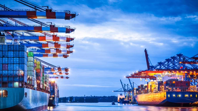 Container terminal. Credit: iStock