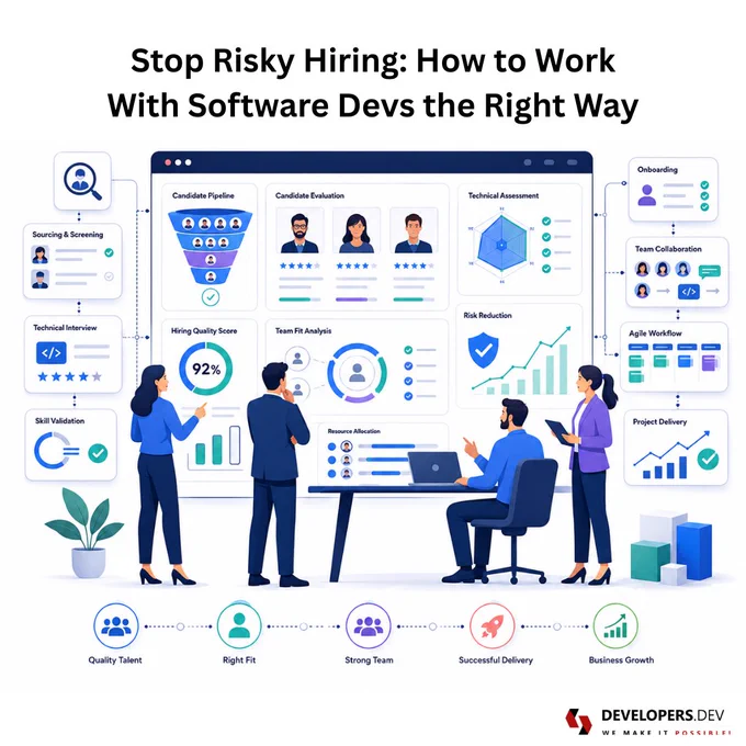 Hiring software developers without clear agreements can lead to delays, budget issues, and project risks.

Learn how to work with developers the right way in our latest guide.

https://www.developers.dev/tech-talk/is-it-necessary-to-start-contract-work-with-software-developer.html

#SoftwareDevelopment #TechHiring #DevelopersDev