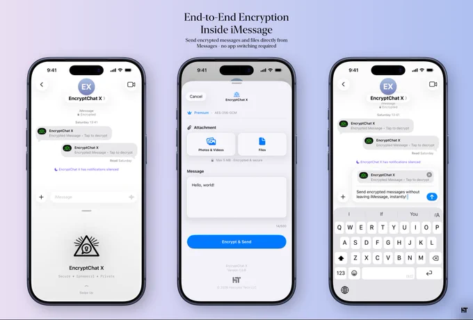 End-to-End Encryption 
Inside iMessage