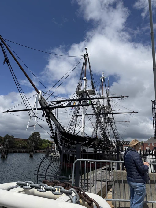 The USS Constitution, the oldest continuously maintained Navy ship in the US.