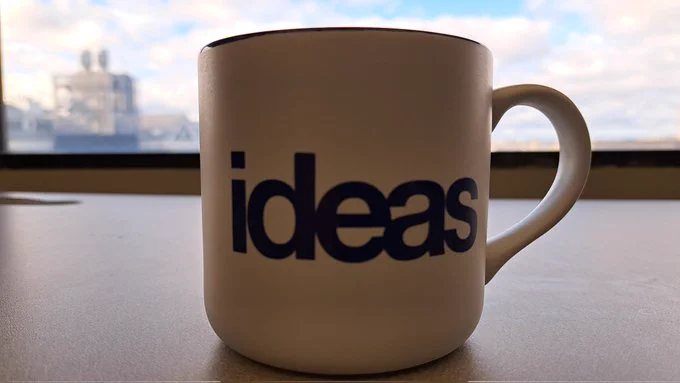CBC Ideas coffee mug