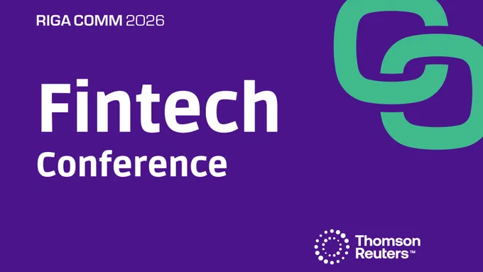 Empower your financial strategy at the Riga Comm 2026 Fintech Conference in partnership with Thomson Reuters!🏦

ℹ️Fintech is transforming how businesses manage cash flow, access capital, streamline payments, and deliver financial services. From digital banking and automated invoicing to embedded finance and blockchain applications, fintech offers practical tools to increase efficiency, reduce costs, and drive growth.

📍 More at rigacomm.com