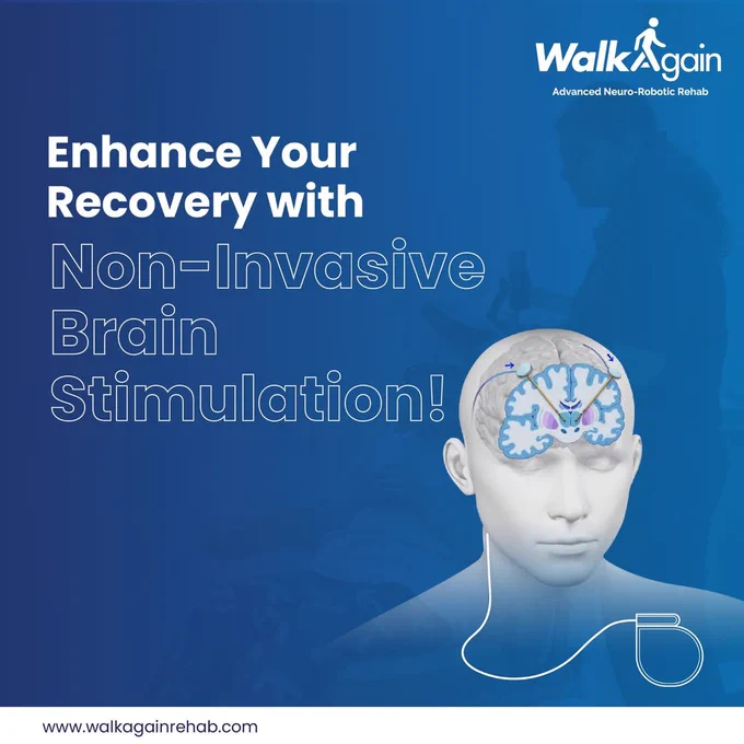 Non-invasive brain stimulation therapy improving neuroplasticity and recovery in stroke and neurological conditions