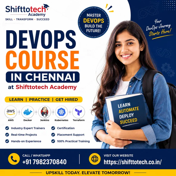 DevOps Course in Chennai at Shifttotech Academy