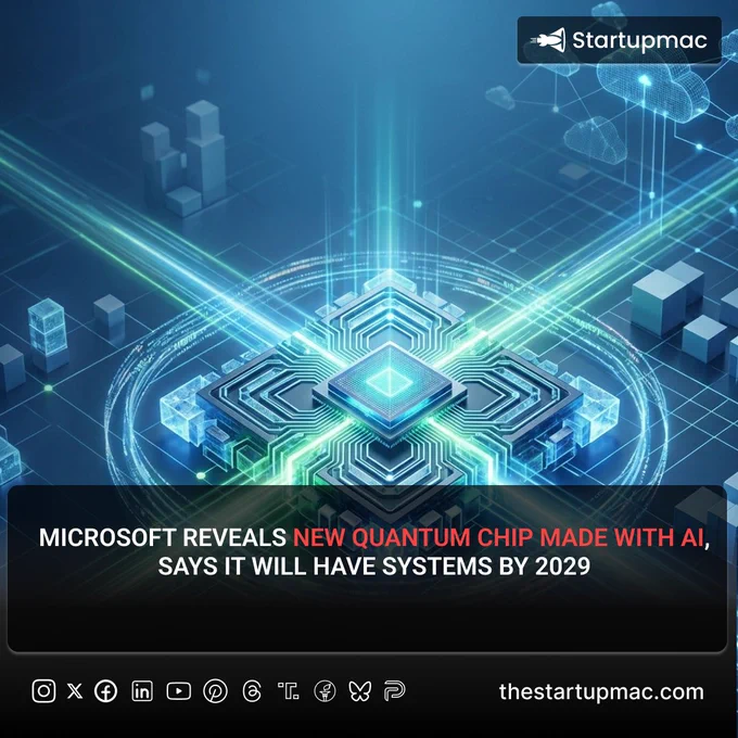 Microsoft has officially revealed a massive breakthrough in quantum computing, and they did it by combining the world’s two most powerful technologies: generative AI and quantum physics.