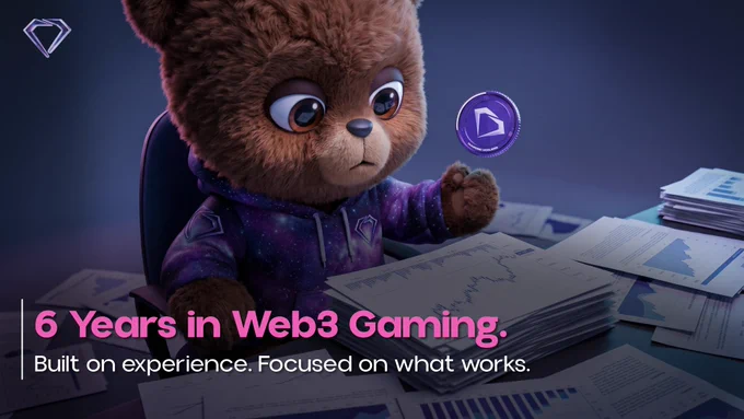 $QORPO bear is already 6 years in Web3 gaming.