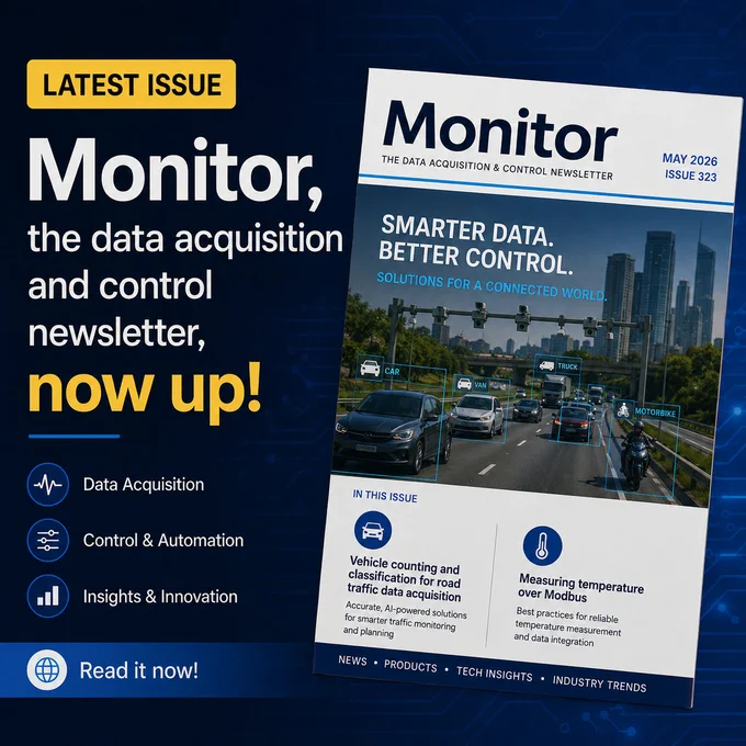 Monitor, the data acquisition and control newsletter