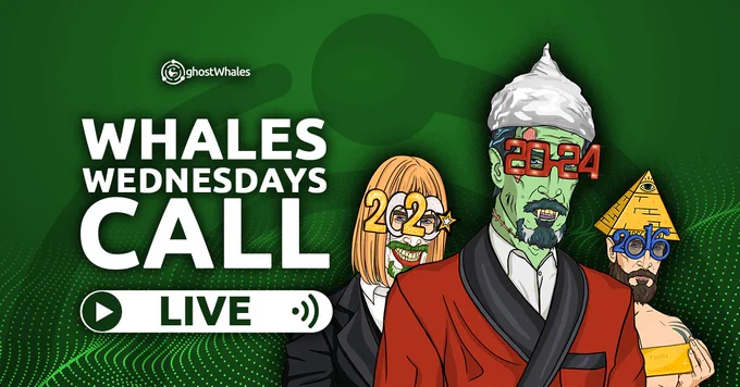 Whales Wednesdays - Q2 2026 is LIVE 🔴

GHOST Community members can have actual input over the future direction of the GHOST Project. Available ONLY to GHOST Whales 👻🐳

Become a GHOST Whale 👇 🔗
https://ghostchain.io/whales-apply 

#ghostWhales #GHOST