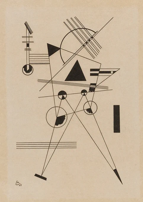 Lithographie No. 1 (1925) by Wassily Kandinsky 