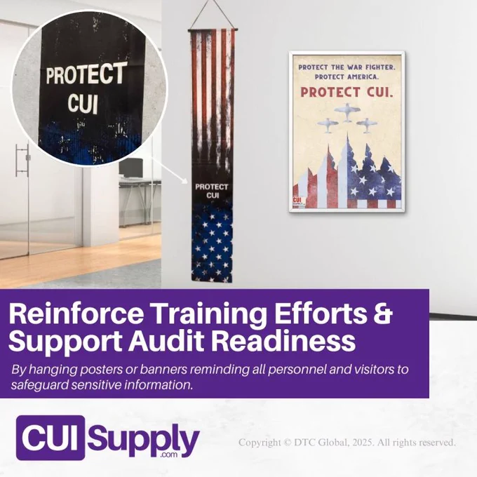 🦅 Safeguard sensitive information for your warfighters, for your country, for your friends and family... How are you spreading awareness to protect Controlled Unclassified Information in your business?