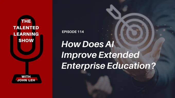 NEW PODCAST: Got #AI fatigue? Let's restore your faith.

Spoiler: AI is no longer optional. It's the differentiator. What does this mean for extended enterprise #learning?

That's what I'm discussing with Leslie Kelley, Chief Growth Officer of @AbsorbLMS▶️
https://talentedlearning.com/using-ai-to-improve-internal-and-external-learning-podcast-114/