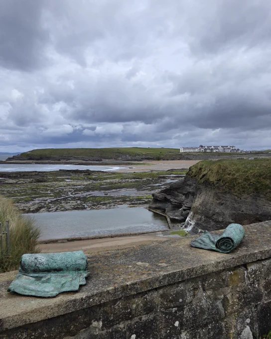 View of Thrupenny Pool in Bundoran.