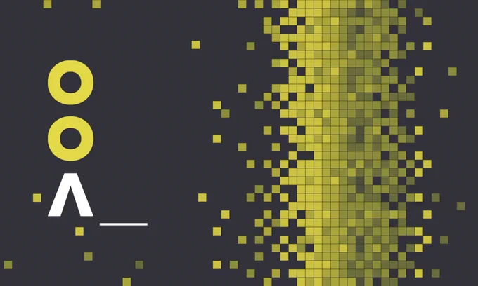 Header image with colour blocks.