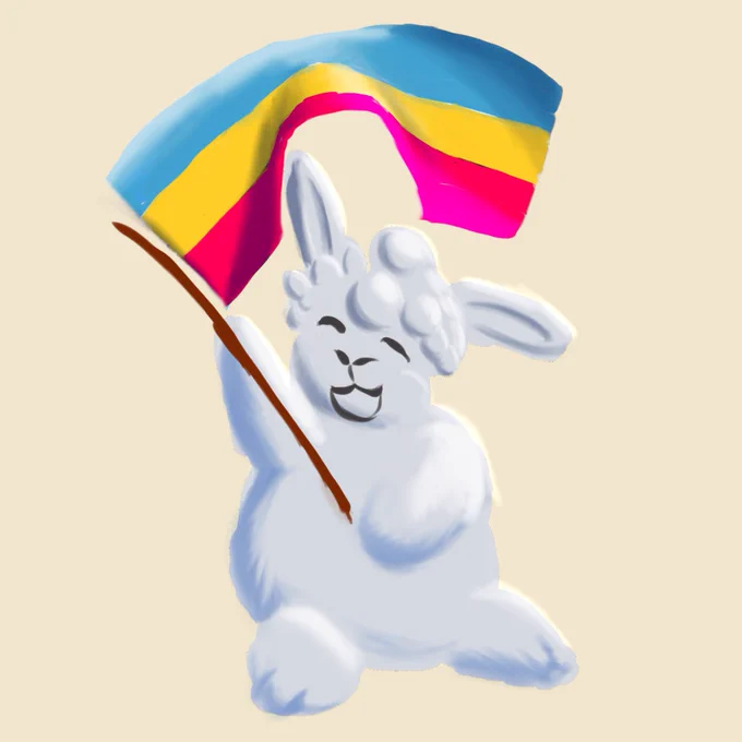 Pansexual bun bun
