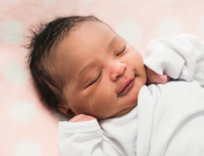 Happy baby.