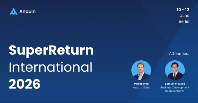 Anduin SuperReturn International Berlin 2026
