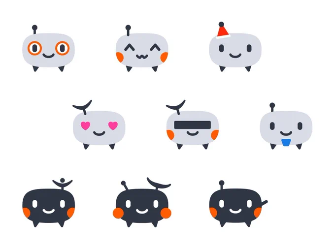 A party of different Sondrines (e. g. with a blue beard or a cute hat)
