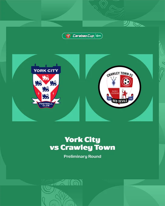 York City vs Crawley Town