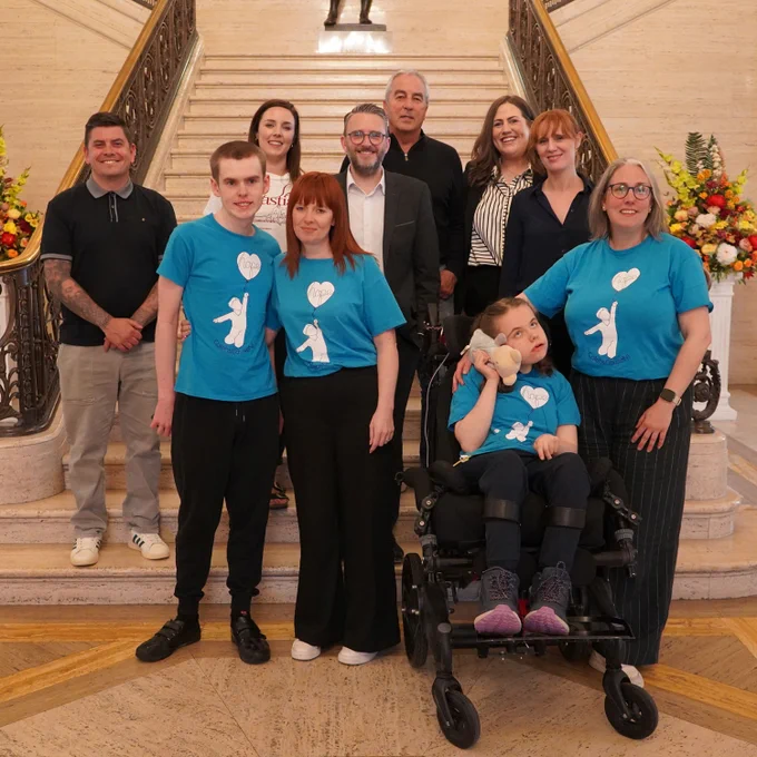 Photo of the Committee for Education with Caleb's Cause as it continues to scrutinise the Strategic Review of Current SEN Provision and Transformation Agenda.
