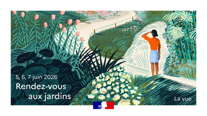 5, 6 et 7 juin 2026 Rendez-vous aux jardins